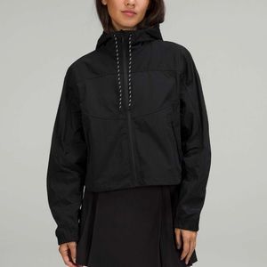 Lululemon “lightweight cropped jacket” size 4